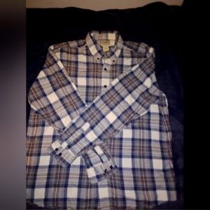 LL Bean flannel size large
